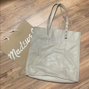 madewell soft leather tote